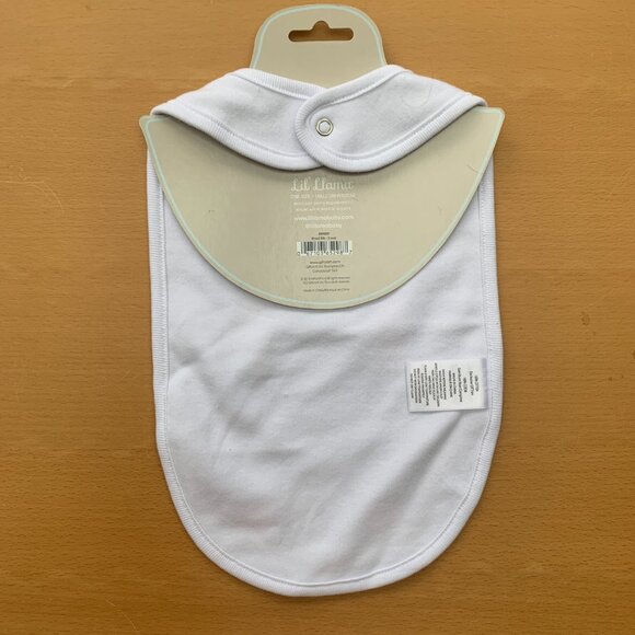 Lil' Llama & Fisher-Price Baby Bib Set | Neutral Animal Print | 3-Pack Lot - Picture 5 of 10